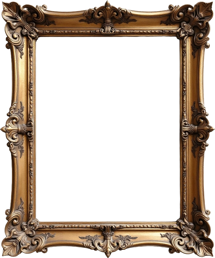 Golden Ornate Frame